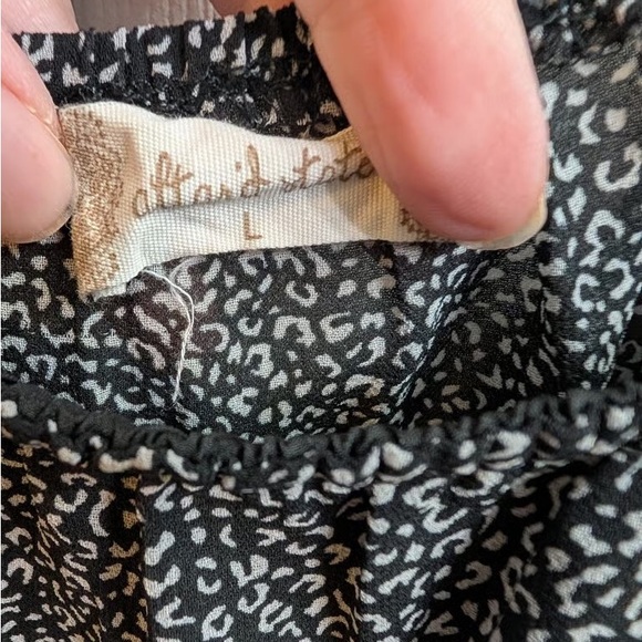 Altar'd State Cropped Cheetah Tank - Size L - Picture 3 of 4